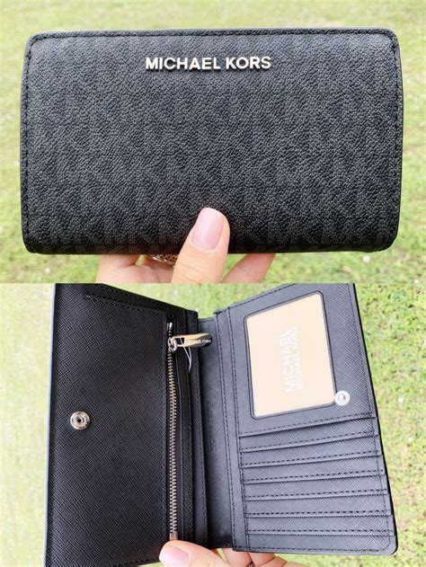 michael kors slim bifold wallet|michael kors slim wallet men's.